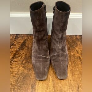 Tony Bianco Estelle Boot in Espresso Suede, Size 6.5